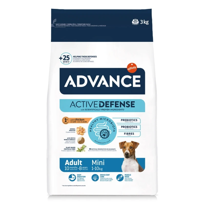 Advance Active Defense Chien Adulte Mini Poulet 1 Advance Active Defense Chien Adulte Mini Poulet