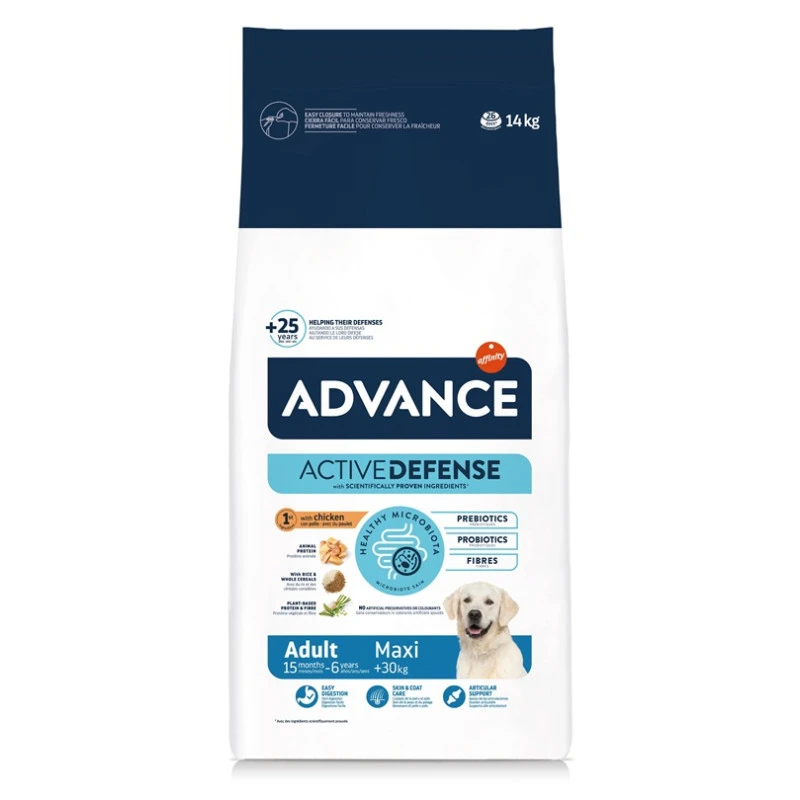 Advance Chien Active Defense Adult Maxi Poulet 1 Advance Chien Active Defense Adult Maxi Poulet