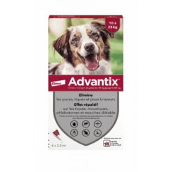 Advantix Chien Moyen De 10 à 25 Kg