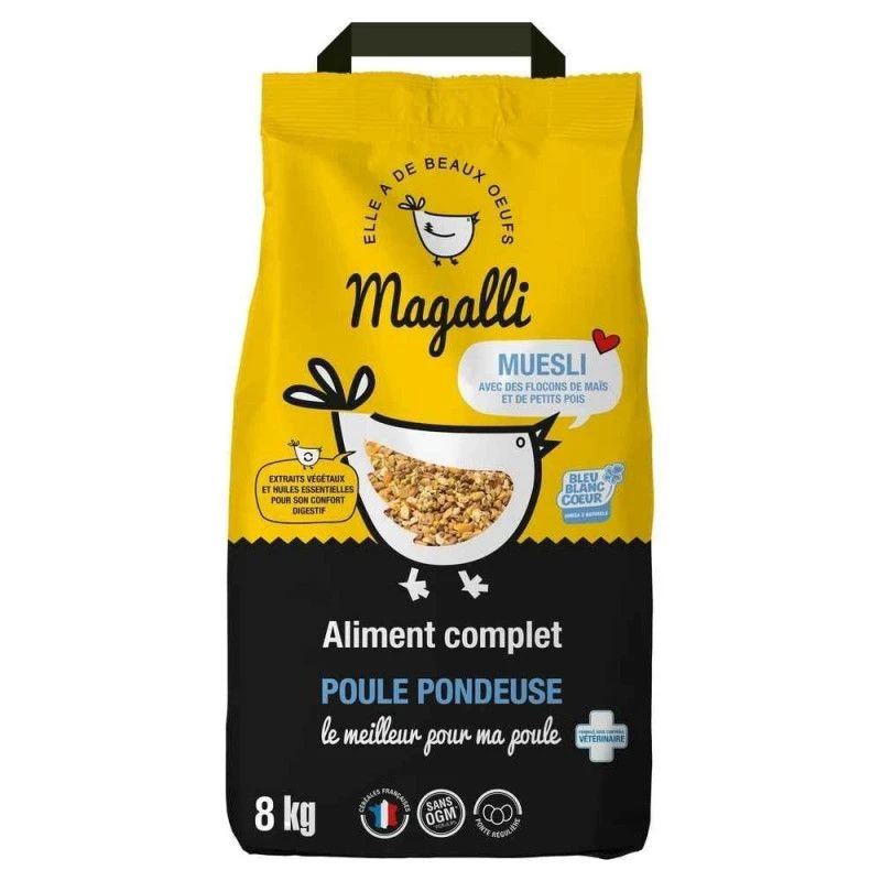 Aliment Complet P/poule Pondeuse BBC Magalli 1 Aliment Complet P/poule Pondeuse BBC Magalli