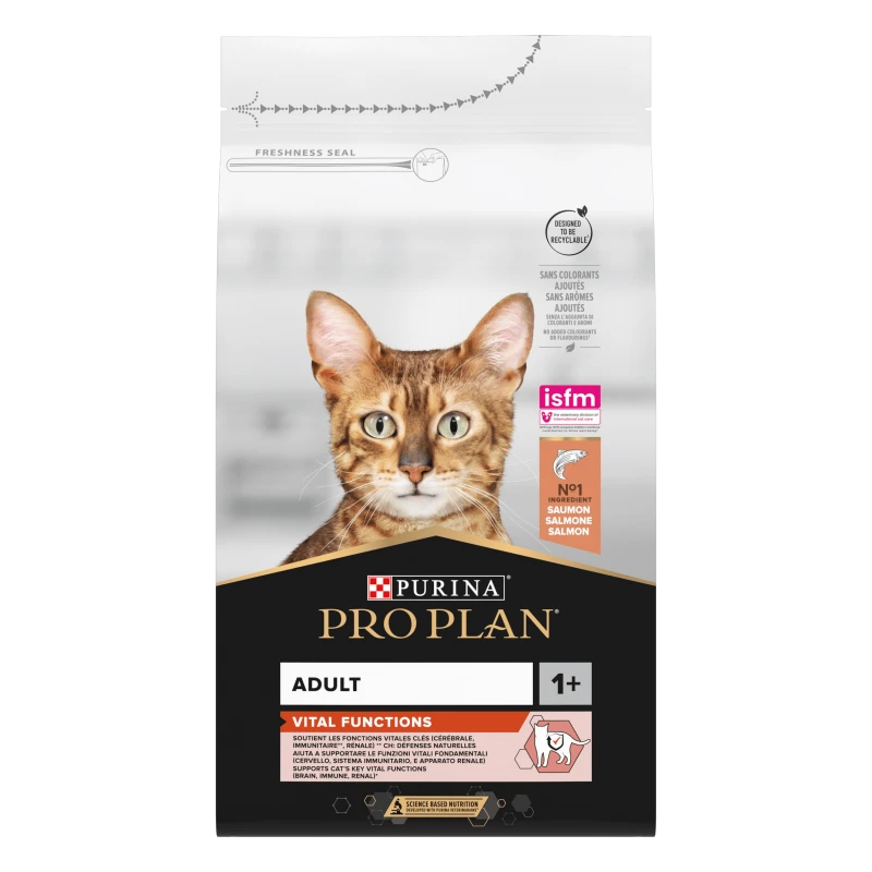 PURINA PRO PLAN Cat Adult Optirenal Saumon & Riz 2 PURINA PRO PLAN Cat Adult Optirenal Saumon & Riz – Image 2