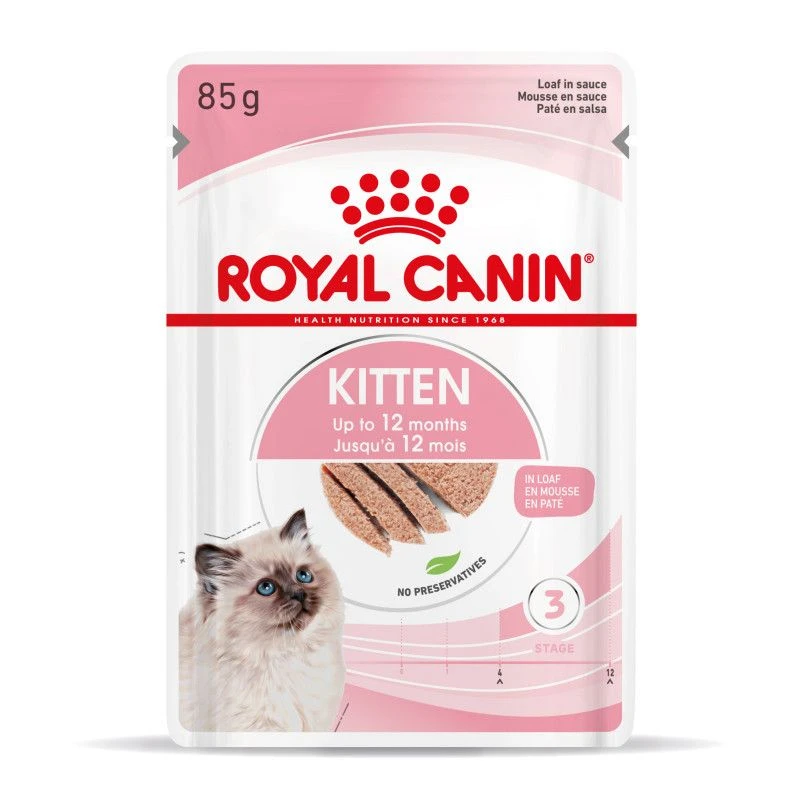 Cat Kitten Royal Canin Mousse Sachet Repas 1 Cat Kitten Royal Canin Mousse Sachet Repas