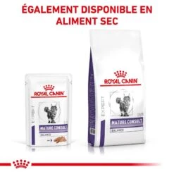 ROYAL CANIN Cat Mature Consult Balance Mousse Sachet Repas 10 ROYAL CANIN Cat Mature Consult Balance Mousse Sachet Repas -Vetoavenue cat mature consult balance mousse sachet repas 2