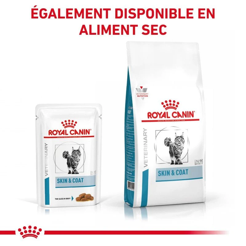 ROYAL CANIN Cat Skin & Coat Sachet Repas 3 ROYAL CANIN Cat Skin & Coat Sachet Repas – Image 3
