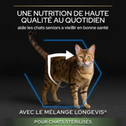 PURINA PRO PLAN Cat Sterilised Adult 7+ Longevis Dinde 21 PURINA PRO PLAN Cat Sterilised Adult 7+ Longevis Dinde -Vetoavenue cat sterilised adult 7 turkey 7