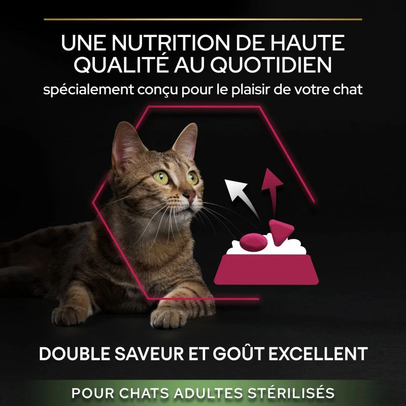 PURINA PRO PLAN Cat Sterilised Adult Savoury Duo Cabillaud Et Truite 5 PURINA PRO PLAN Cat Sterilised Adult Savoury Duo Cabillaud Et Truite – Image 5
