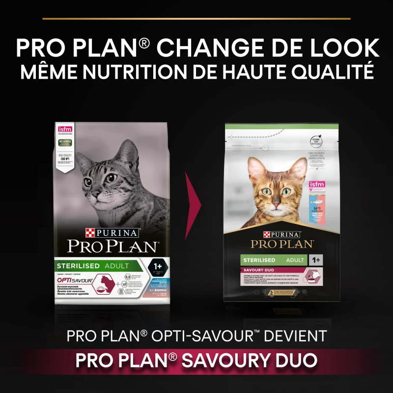 PURINA PRO PLAN Cat Sterilised Adult Savoury Duo Cabillaud Et Truite 8 PURINA PRO PLAN Cat Sterilised Adult Savoury Duo Cabillaud Et Truite – Image 8