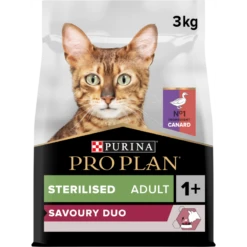 PURINA PRO PLAN Cat Sterilised Adult Savoury Duo Canard Et Foie