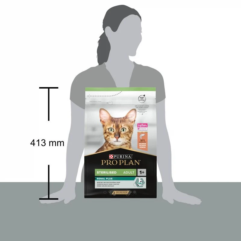 PURINA PRO PLAN Cat Sterilised Adult Renal Plus Saumon 7 PURINA PRO PLAN Cat Sterilised Adult Renal Plus Saumon – Image 7