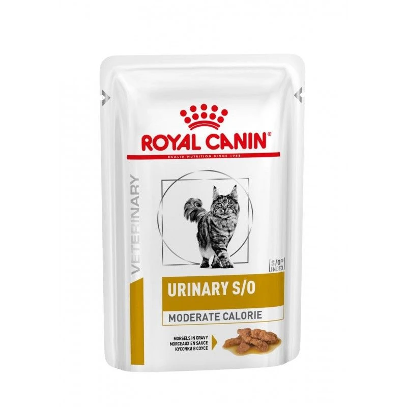 ROYAL CANIN Cat Urinary S/O Moderate Calorie Sachet Repas 1 ROYAL CANIN Cat Urinary S/O Moderate Calorie Sachet Repas