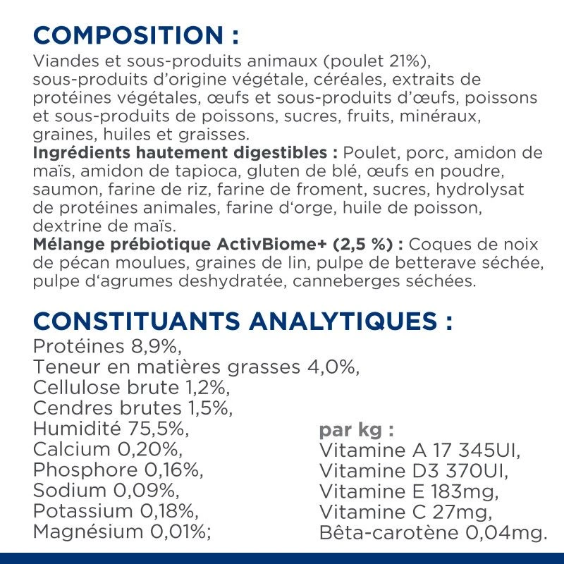 Sachet Repas Gastrointestinal Biome Pour Chat 6 Sachet Repas Gastrointestinal Biome Pour Chat – Image 6