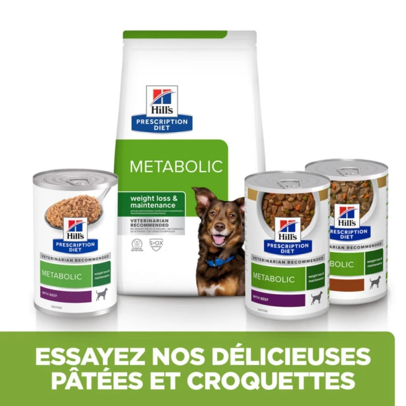 Chien Metabolic Weight Loss & Maintenance Boeuf Boîte 2 Chien Metabolic Weight Loss & Maintenance Boeuf Boîte – Image 2