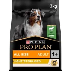 PURINA PRO PLAN Dog All Size Adult Light/Sterilised Agneau -Vetoavenue dog all size adult light sterilised agneau 2