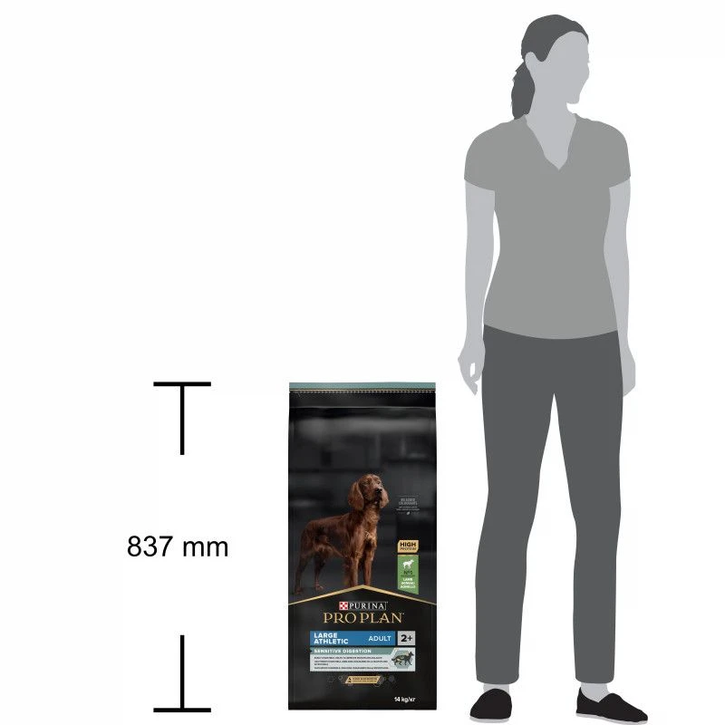 PURINA PRO PLAN Dog Large Athletic Adult Sensitive Digestion Lamb Optidigest 5 PURINA PRO PLAN Dog Large Athletic Adult Sensitive Digestion Lamb Optidigest – Image 5