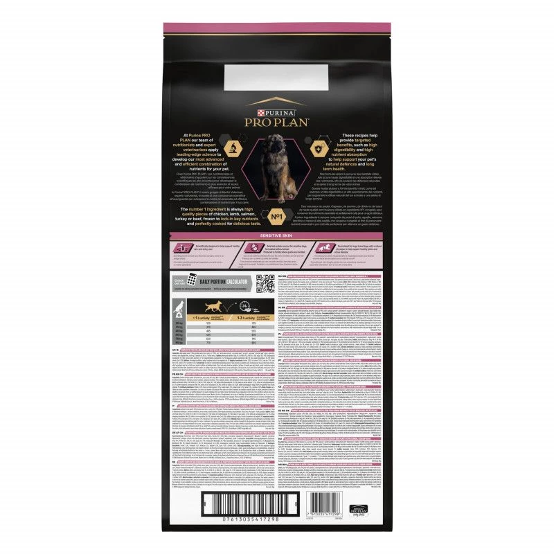 PURINA PRO PLAN Dog Large Robust Adult Sensitive Skin Salmon Optiderma 4 PURINA PRO PLAN Dog Large Robust Adult Sensitive Skin Salmon Optiderma – Image 4