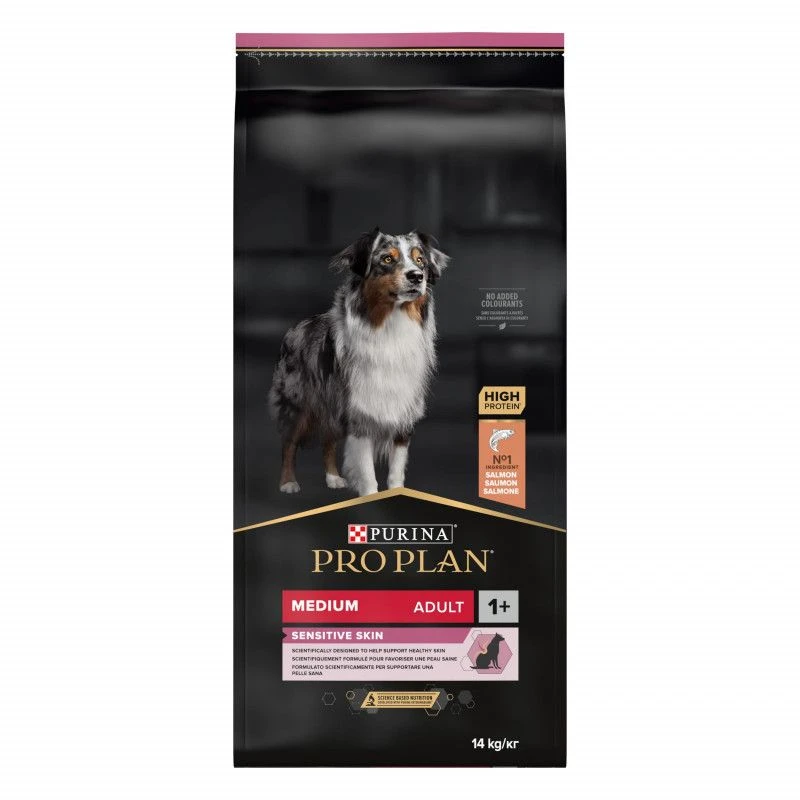 PURINA PRO PLAN Dog Medium Adult Sensitive Skin Optiderma 2 PURINA PRO PLAN Dog Medium Adult Sensitive Skin Optiderma – Image 2