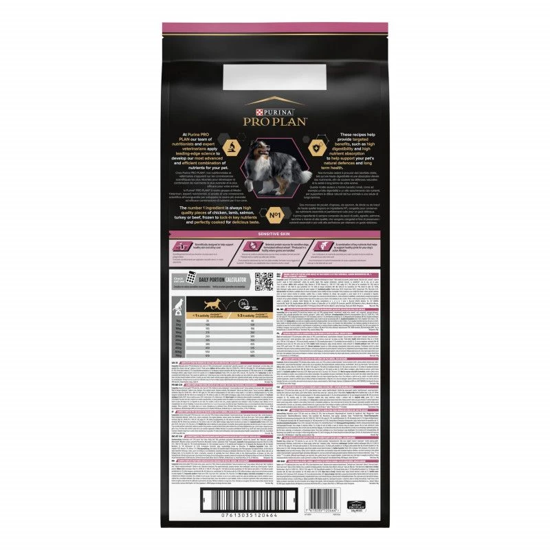 PURINA PRO PLAN Dog Medium Adult Sensitive Skin Optiderma 3 PURINA PRO PLAN Dog Medium Adult Sensitive Skin Optiderma – Image 3
