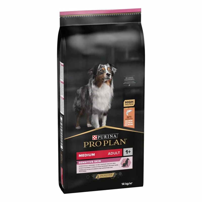 PURINA PRO PLAN Dog Medium Adult Sensitive Skin Optiderma 6 PURINA PRO PLAN Dog Medium Adult Sensitive Skin Optiderma – Image 6