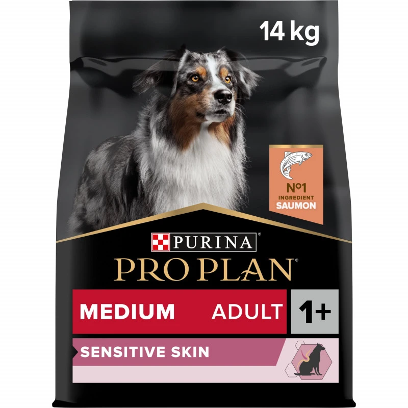 PURINA PRO PLAN Dog Medium Adult Sensitive Skin Optiderma 1 PURINA PRO PLAN Dog Medium Adult Sensitive Skin Optiderma