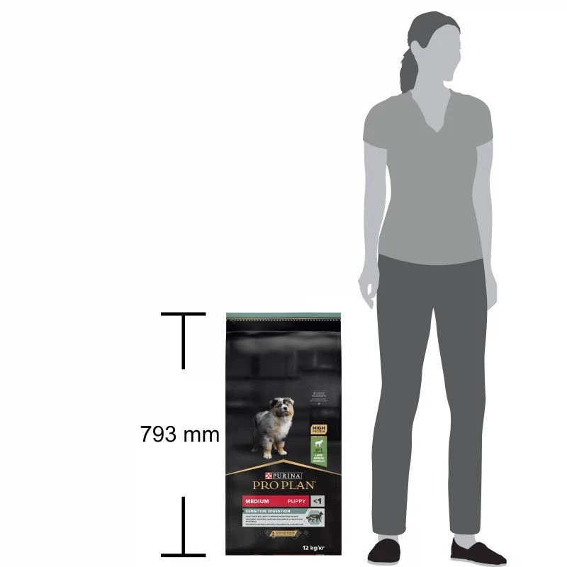 PURINA PRO PLAN Dog Medium Puppy Sensitive Digestion Lamb Optidigest 6 PURINA PRO PLAN Dog Medium Puppy Sensitive Digestion Lamb Optidigest – Image 6
