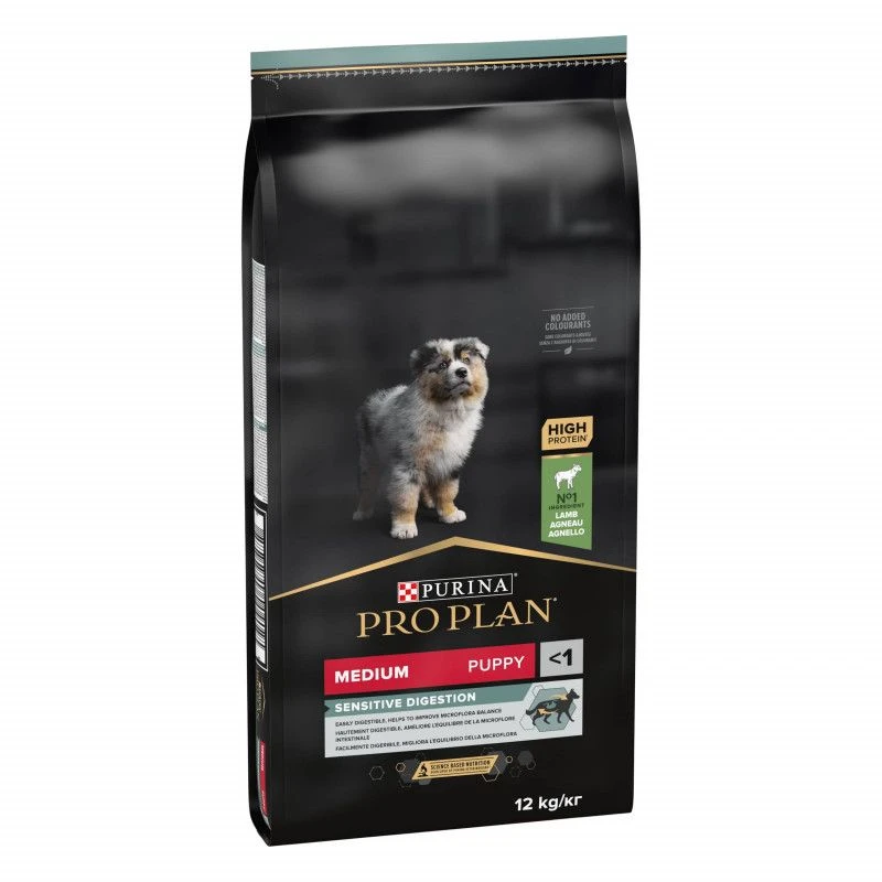 PURINA PRO PLAN Dog Medium Puppy Sensitive Digestion Lamb Optidigest 7 PURINA PRO PLAN Dog Medium Puppy Sensitive Digestion Lamb Optidigest – Image 7