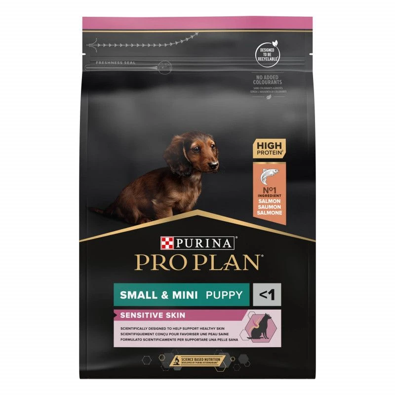 PURINA PRO PLAN Dog Small&Mini Puppy Sensitive Skin Optiderma 2 PURINA PRO PLAN Dog Small&Mini Puppy Sensitive Skin Optiderma – Image 2