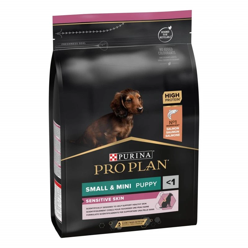 PURINA PRO PLAN Dog Small&Mini Puppy Sensitive Skin Optiderma 3 PURINA PRO PLAN Dog Small&Mini Puppy Sensitive Skin Optiderma – Image 3