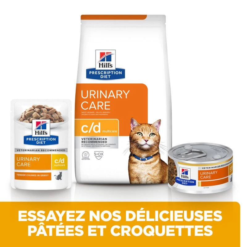 C/D Urinary Multicare Boîte émincé Pour Chat Poulet 3 C/D Urinary Multicare Boîte émincé Pour Chat Poulet – Image 3