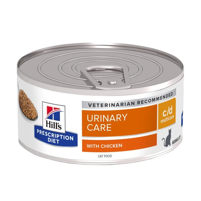 C/D Urinary Multicare Boîte émincé Pour Chat Poulet 1 C/D Urinary Multicare Boîte émincé Pour Chat Poulet