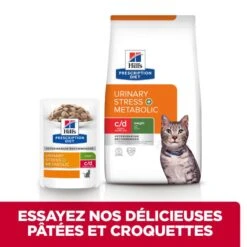 C/D Urinary Stress Multicare+Metabolic Croquettes Pour Chat Au Poulet -Vetoavenue feline c d urinary stress metabolic 2