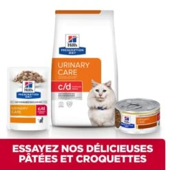 C/D Urinary Stress Multicare Sachet Repas Pour Chat Saumon -Vetoavenue feline c d urinary stress saumon sachet repas 2