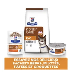 K/D Kidney Croquettes Pour Chat Au Thon -Vetoavenue feline k d thon 6
