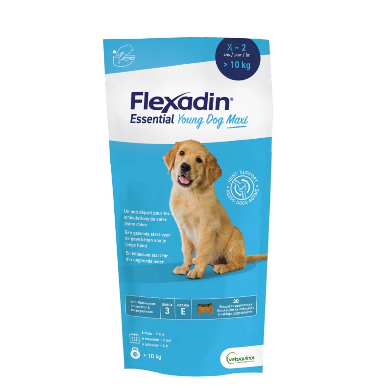 Vetoquinol Flexadin Young Dog Maxi 2 Vetoquinol Flexadin Young Dog Maxi – Image 2