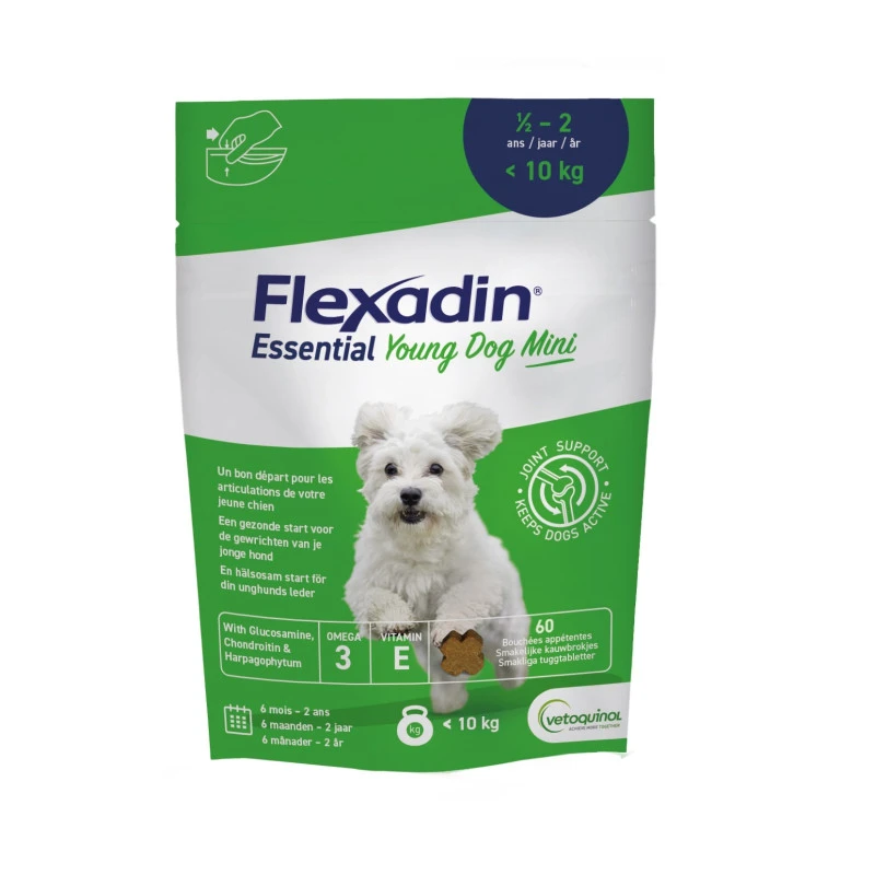 Vetoquinol Flexadin Young Dog Mini 2 Vetoquinol Flexadin Young Dog Mini – Image 2