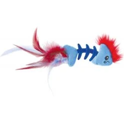 Materiel Jouet Chat Petstages : Feather Fish Bone