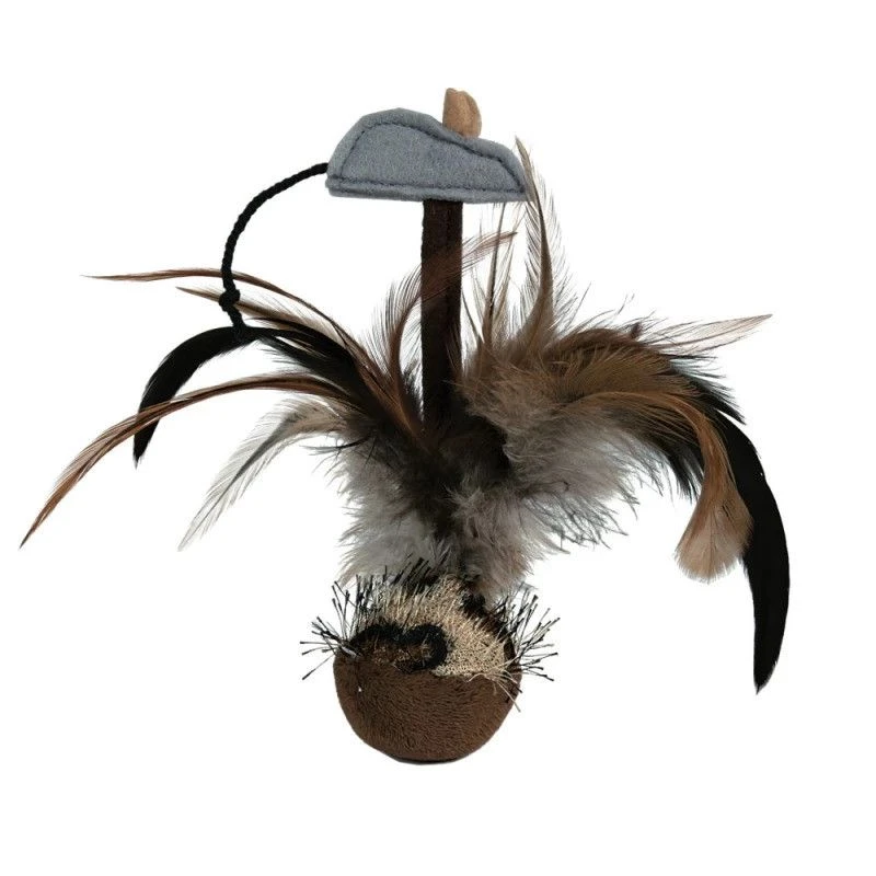 Materiel Jouet Chat : Volant Culbuto 1 Materiel Jouet Chat : Volant Culbuto