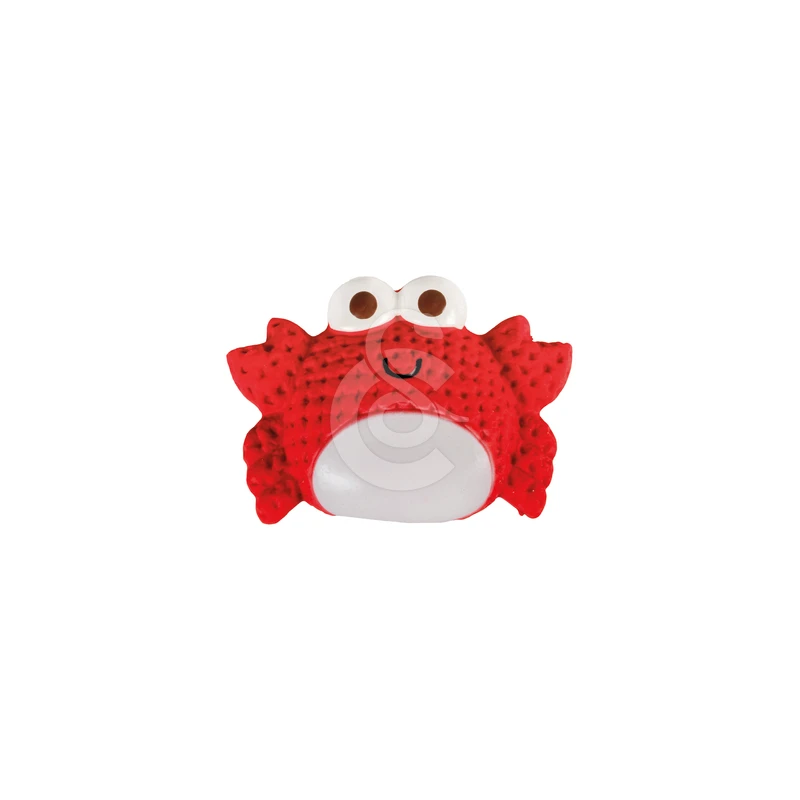 Materiel Jouet Chien : Crabe En Latex 1 Materiel Jouet Chien : Crabe En Latex