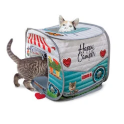 Materiel KONG Cat Play Spaces Camper 7 Materiel KONG Cat Play Spaces Camper -Vetoavenue kong cat play spaces camper 3