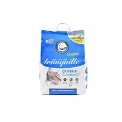 Materiel Litière Absorbante Cristale Tranquille Bicarbonite