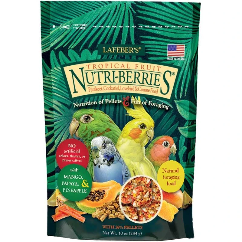 Nutri-Berries Tropical Fruit Parakeet & Cockatiel 1 Nutri-Berries Tropical Fruit Parakeet & Cockatiel