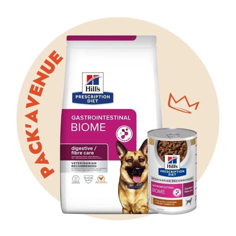 Pack'Avenue Hill's Prescription Diet Gastrointestinal Biome Croquettes Pour Chien Au Poulet 1 Pack'Avenue Hill's Prescription Diet Gastrointestinal Biome Croquettes Pour Chien Au Poulet