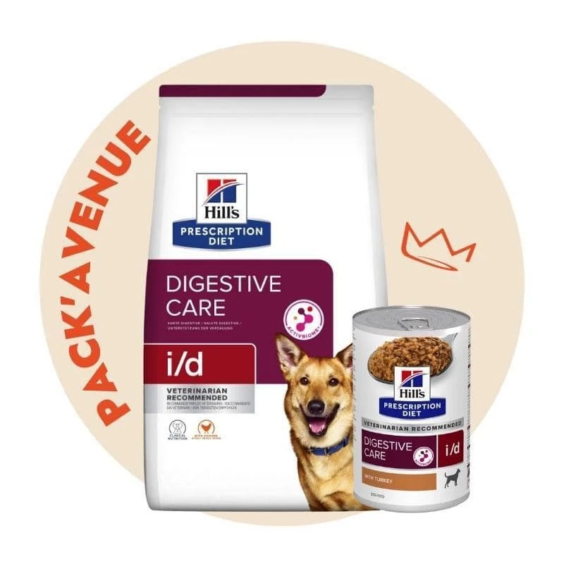Pack'Avenue Hill's Prescription Diet I/D Digestive Croquettes Pour Chien Et Chiot Au Poulet 1 Pack'Avenue Hill's Prescription Diet I/D Digestive Croquettes Pour Chien Et Chiot Au Poulet