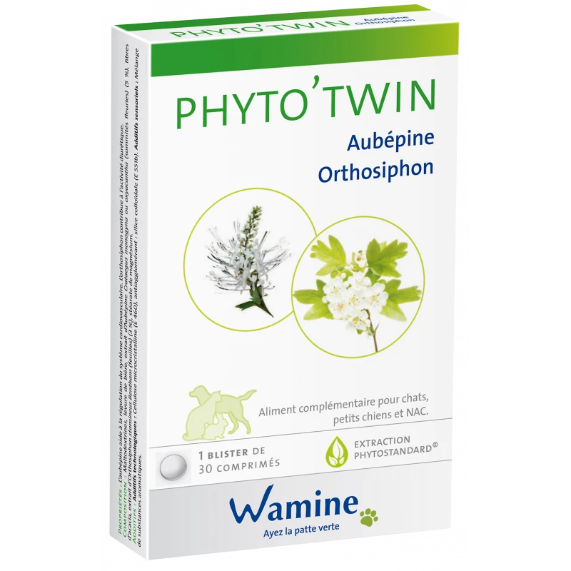 Phyto'Twin Aubépine/Orthosiphon 1 Phyto'Twin Aubépine/Orthosiphon