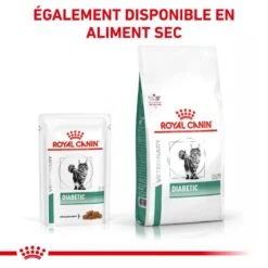 ROYAL CANIN Cat Diabetic Sachet Repas 10 ROYAL CANIN Cat Diabetic Sachet Repas -Vetoavenue royal canin cat diabetic sachet repas 2