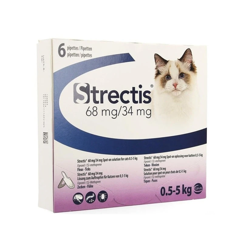 CEVA Strectis Chats 0.5-5 Kg 1 CEVA Strectis Chats 0.5-5 Kg