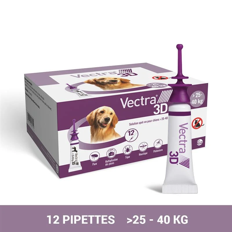 CEVA Vectra 3D 25-40 Kg L 1 CEVA Vectra 3D 25-40 Kg L