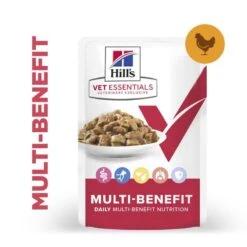 Vet Essentials Chat Multi-Benefit Mature Adulte 7+ Poulet Sachet Repas