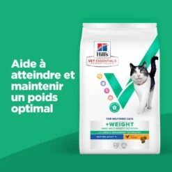 Vet Essentials Chat Multi-Benefit + Weight Mature 7+ Poulet 9 Vet Essentials Chat Multi-Benefit + Weight Mature 7+ Poulet -Vetoavenue vet essentials chat multi benefit weight mature adult7 po 2