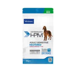 Virbac Veterinary HPM Dog Adult Neutered Sensit. Dige Lar.& Me. New