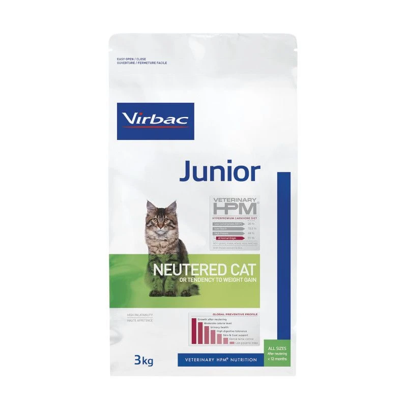 Virbac Veterinary HPM Cat Junior Neutered 5 Virbac Veterinary HPM Cat Junior Neutered – Image 5
